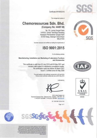ISO 9001 2015 UKAS